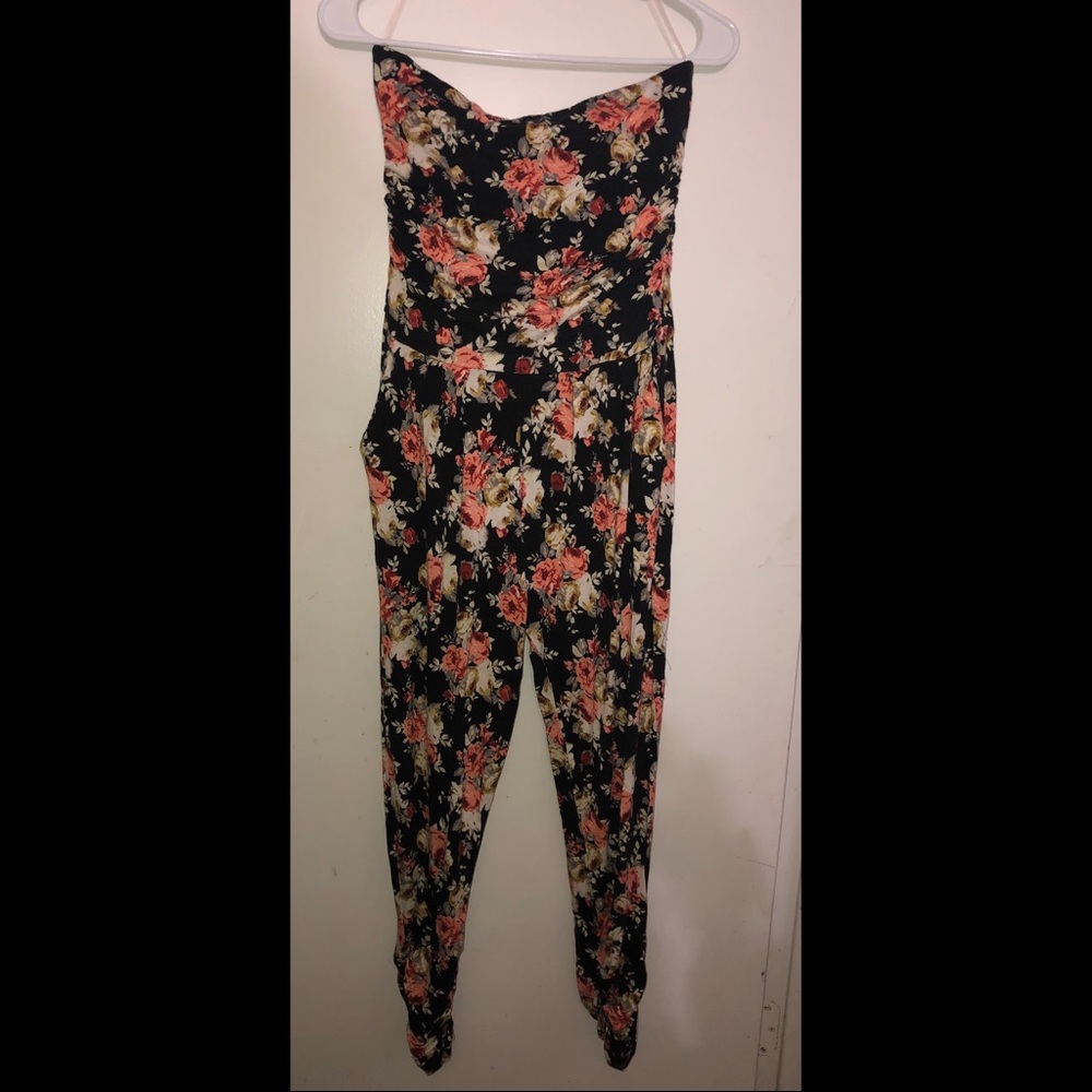 Floral jumpsuit
